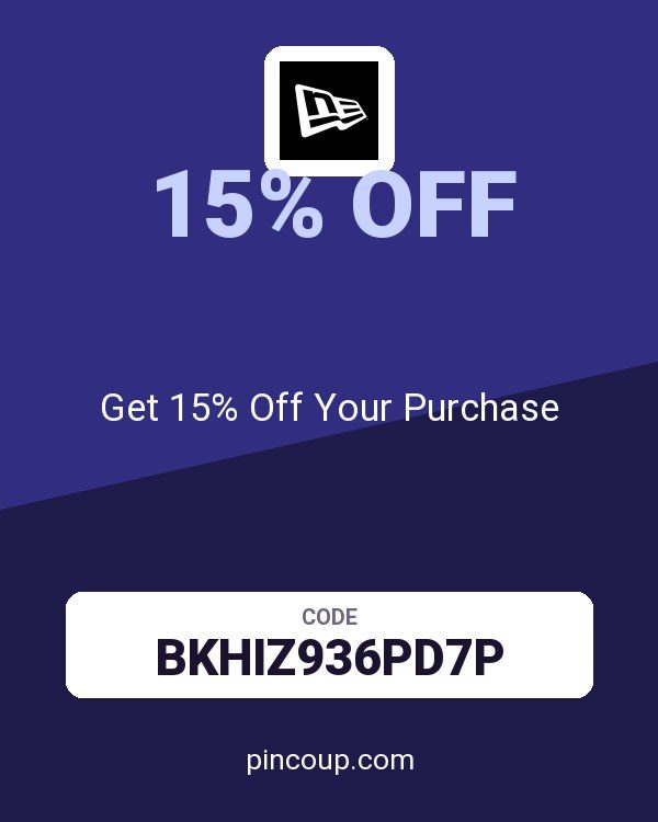 New Era coupon: Get 15% Off Your Purchase