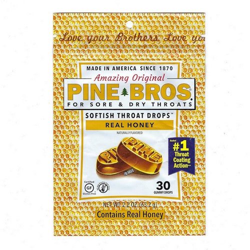 Pine Bros., Sore Throat Softish Drops Real , 30 Count at Herbspro