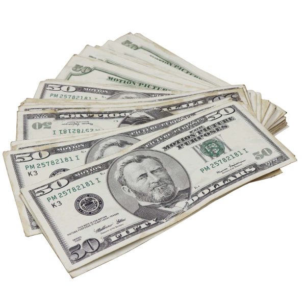 $50 RealAged® 2000 Series Bills - 500 Bills at Prop Money Inc.