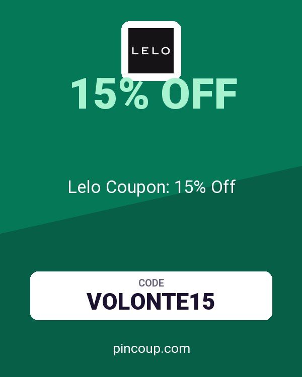 Lelo Coupon: 15% Off