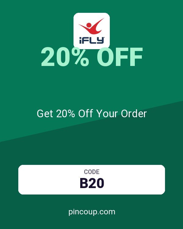 iFLY Indoor Skydiving coupon: Get 20% Off Your Order