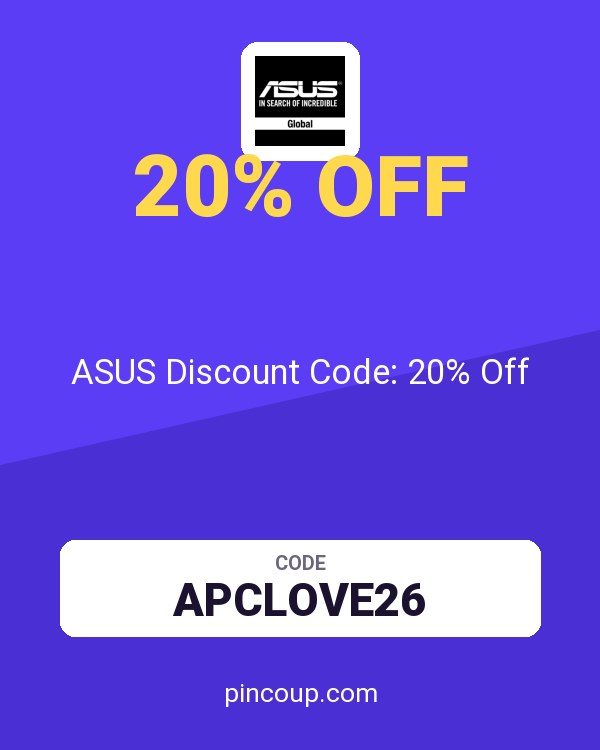 ASUS (US & Canada) coupon: ASUS Discount Code: 20% Off