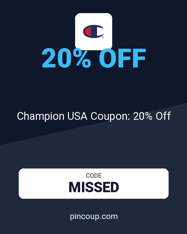 ChampionUSA.com: Champion USA Coupon: 20% Off