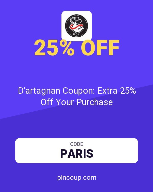 D'artagnan Coupon: Extra 25% Off Your Purchase