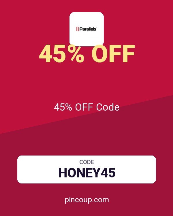 Parallels | Mac & Windows Virtualization coupon: 45% OFF Code