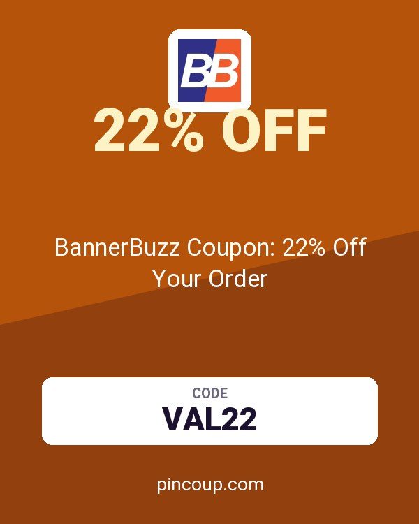 BannerBuzz Coupon: 22% Off Your Order