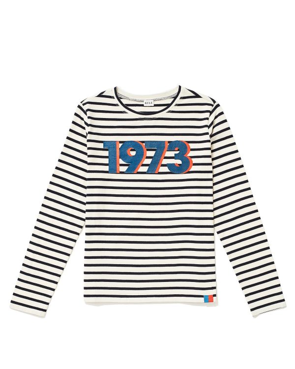The Modern Long 1973 - Cream/Navy at Kule