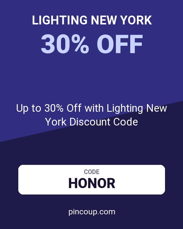 Up to 30% Off with Lighting New York Discount Code