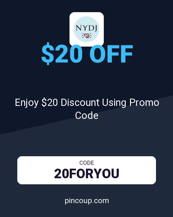 NYDJ coupon: Enjoy $20 Discount Using Promo Code