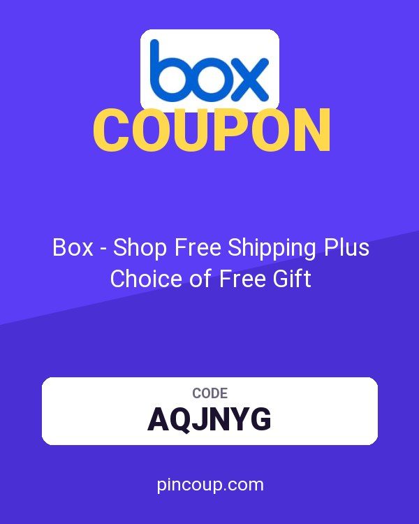 Box - Shop Free Shipping Plus Choice of Free Gift
