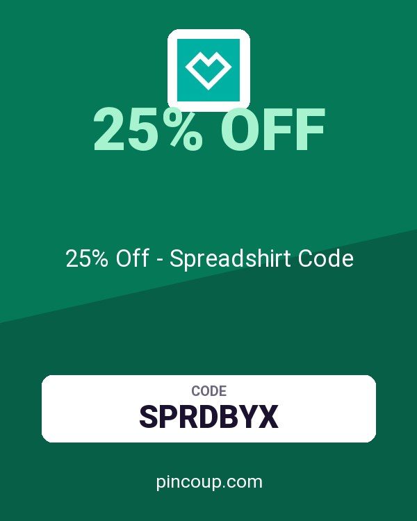 25% Off - Spreadshirt Code