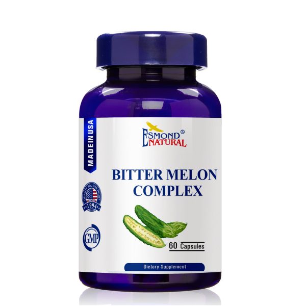 Bitter Melon Complex (Supports Balanced Metabolic Levels), USA, FDA, GMP, NPAC-528mg, 60 Capsules at Esmond Natural