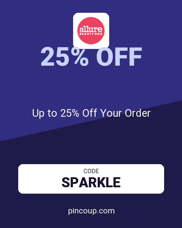 Allure Beauty Box coupon: Up to 25% Off Your Order