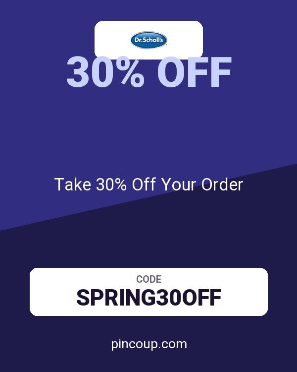 Dr. Scholl's coupon: Take 30% Off Your Order