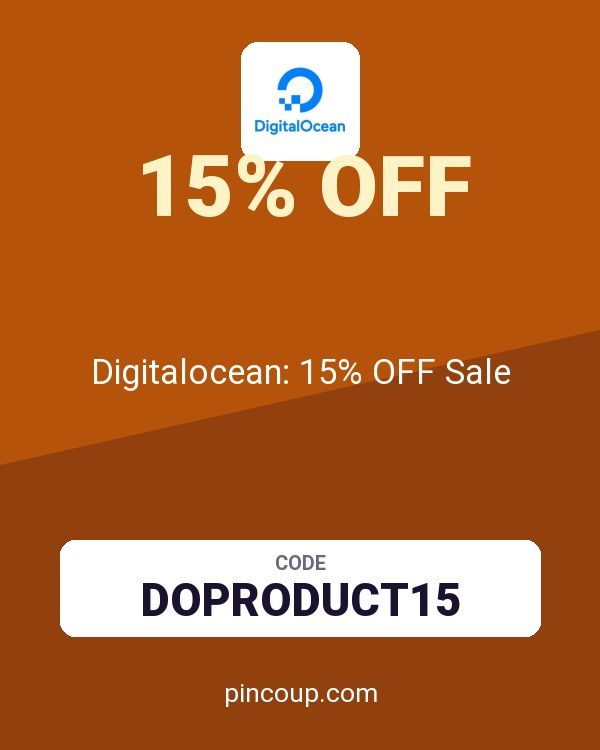 Digitalocean: 15% OFF Sale