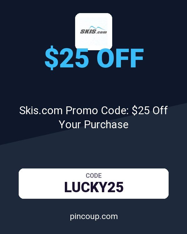 Skis.com Promo Code: $25 Off Your Purchase