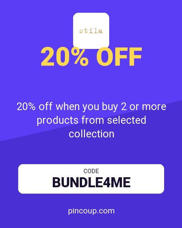 Stila Cosmetics coupon: 20% off when you buy 2 or more products from selected collection