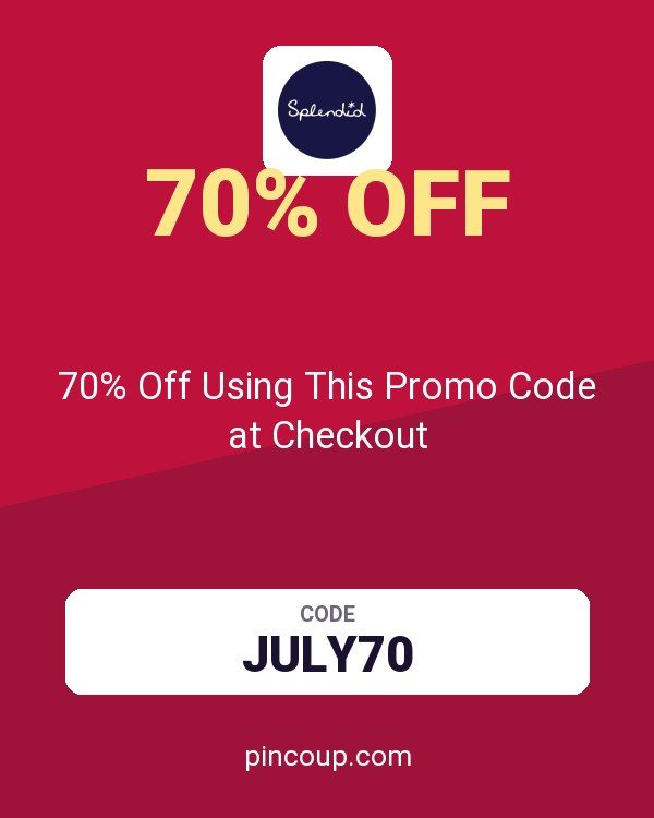 Splendid coupon: 70% Off Using This Promo Code at Checkout