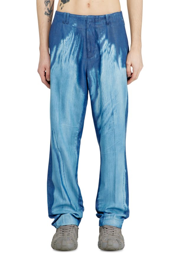 Diesel Slim Jeans Regular Waist D-ASKAR, Medium blue, Zip fly