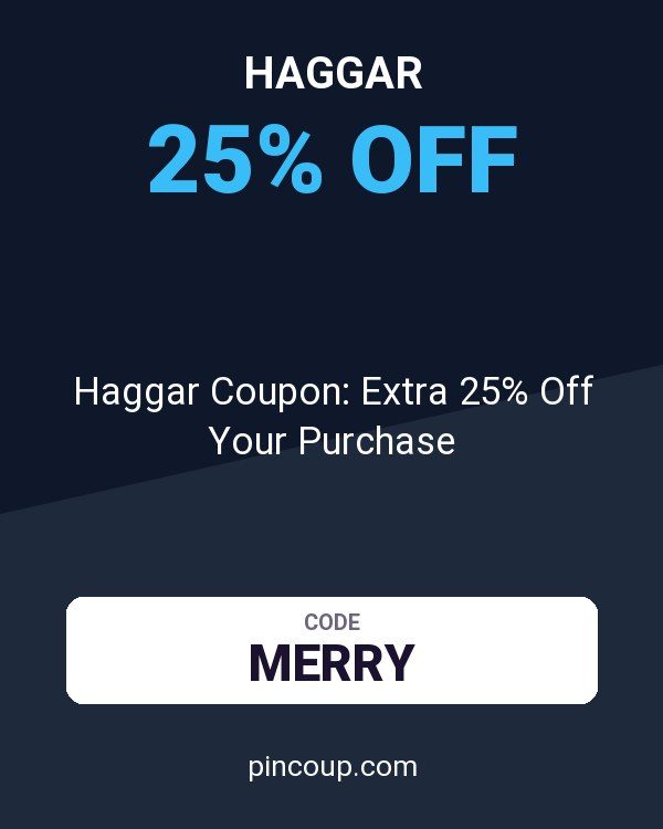 Haggar Coupon: Extra 25% Off Your Purchase