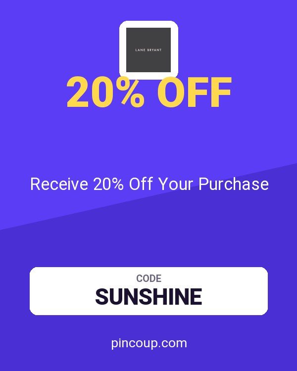 Lane Bryant coupon: Receive 20% Off Your Purchase