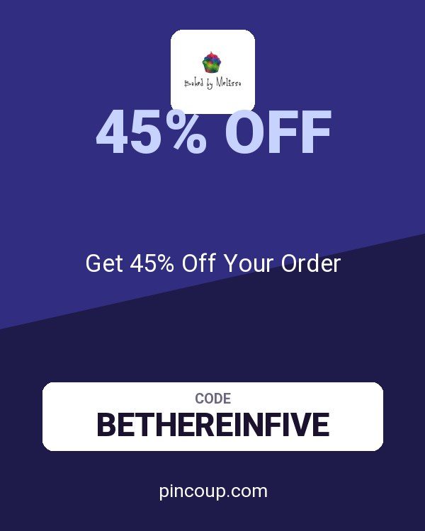 Baked by Melissa coupon: Get 45% Off Your Order