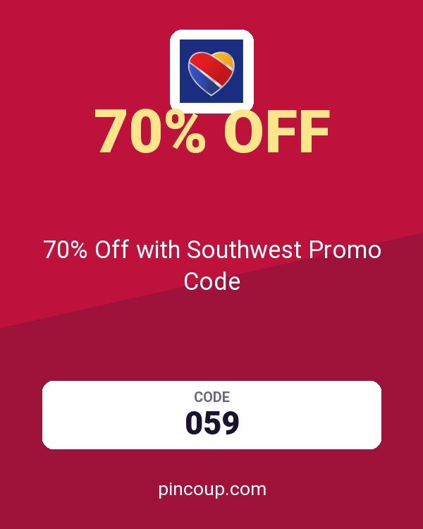 Southwest Airlines Rapid Rewards - Points.com coupon: 70% Off with Southwest Promo Code