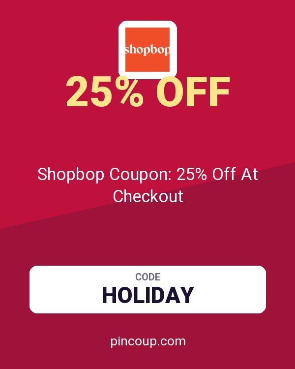 Shopbop Coupon: 25% Off At Checkout