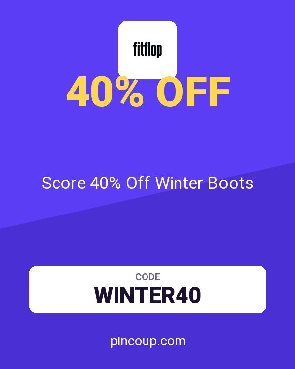 FitFlop coupon: Score 40% Off Winter Boots