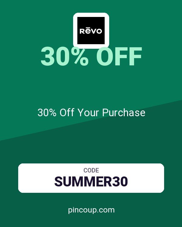 Revo coupon: 30% Off Your Purchase