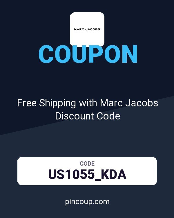 Free Shipping with Marc Jacobs Discount Code