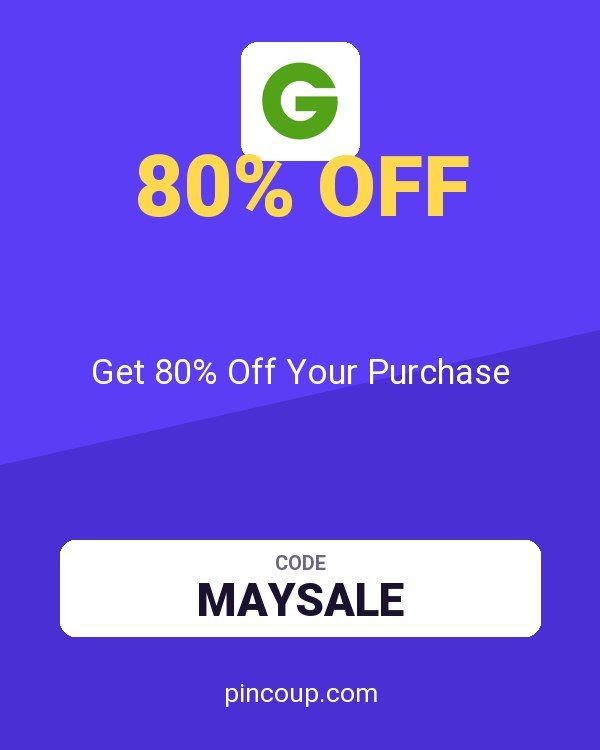 Groupon coupon: Get 80% Off Your Purchase