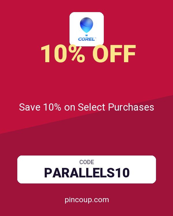 Corel, Roxio & Pinnacle | Multimedia Software coupon: Save 10% on Select Purchases