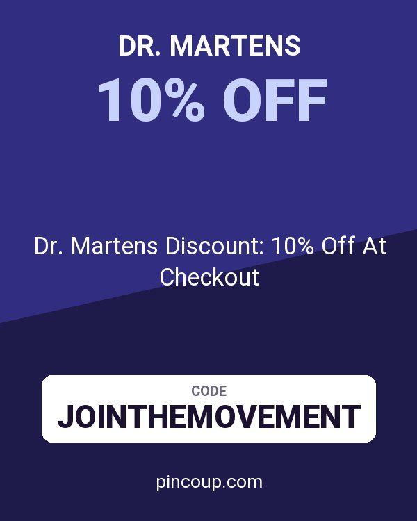 Dr. Martens Discount: 10% Off At Checkout