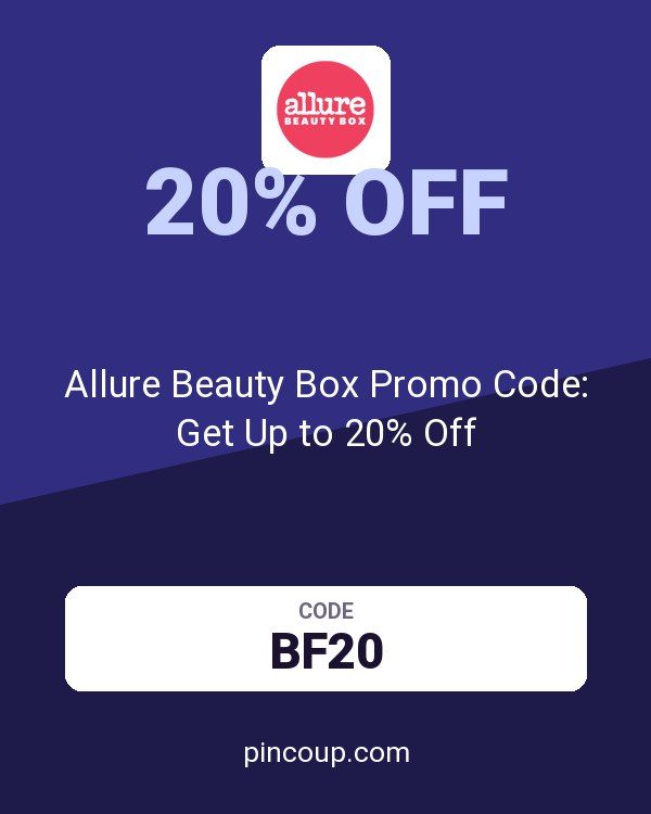 Allure Beauty Box Promo Code: Get Up to 20% Off