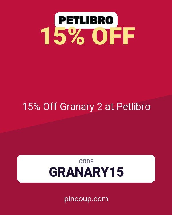 15% Off Granary 2 at Petlibro