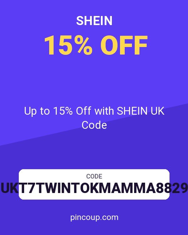 Up to 15% Off with SHEIN UK Code