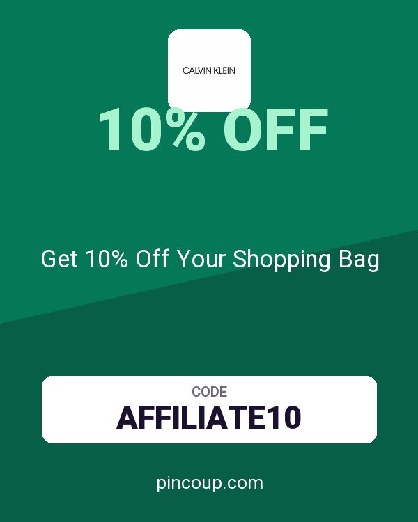Calvin Klein coupon: Get 10% Off Your Shopping Bag