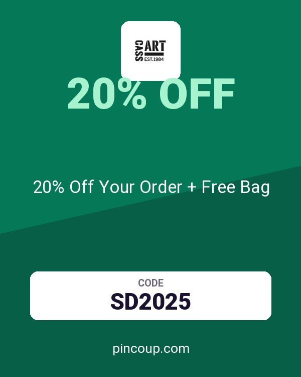 Cass Art coupon: 20% Off Your Order + Free Bag