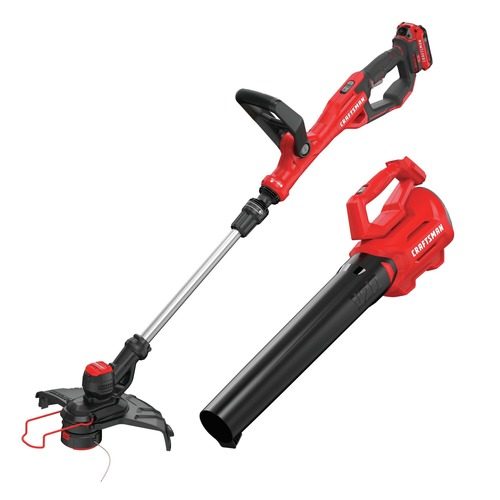 Factory Reconditioned Craftsman CMCK197D1R V20 WEEDWACKER Brushed Lithium-Ion 13 in. Cordless String Trimmer and Axial Blower Combo Kit (2 Ah) at CPO Outlets
