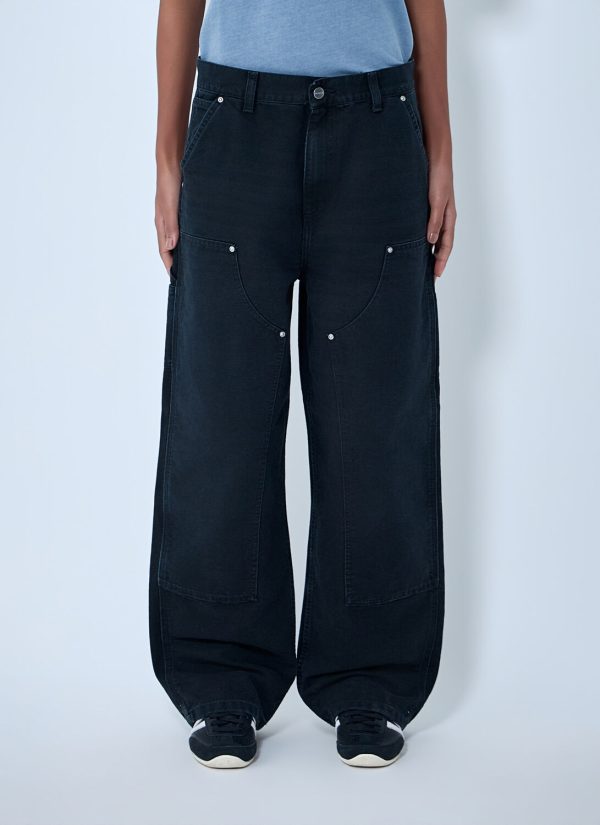Carhartt WIP Brandon Double Knee Pants - Woman Pants Black S at LN-CC