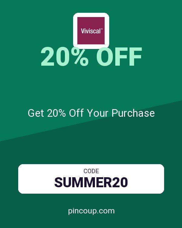 Viviscal coupon: Get 20% Off Your Purchase