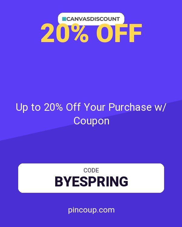 Canvasdiscount: Up to 20% Off Your Purchase w/ Coupon