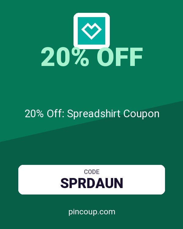 20% Off: Spreadshirt Coupon