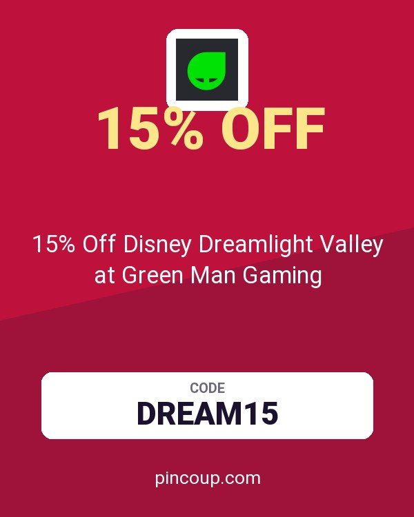 15% Off Disney Dreamlight Valley at Green Man Gaming