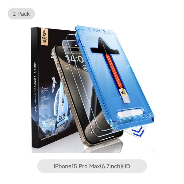 iPhone Gen 2 Screen Protector - HD / iPhone15 Pro Max(6.7inch) at Magic John