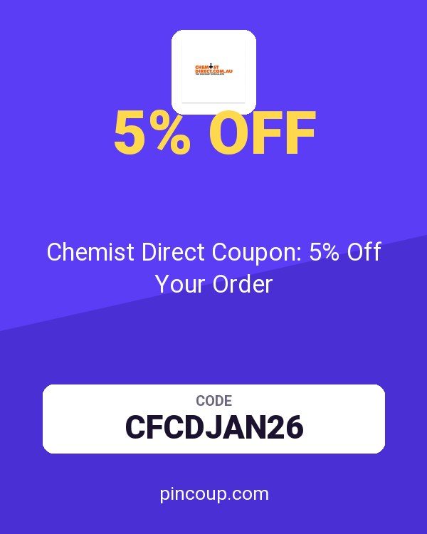 Chemist Direct AU: Chemist Direct Coupon: 5% Off Your Order