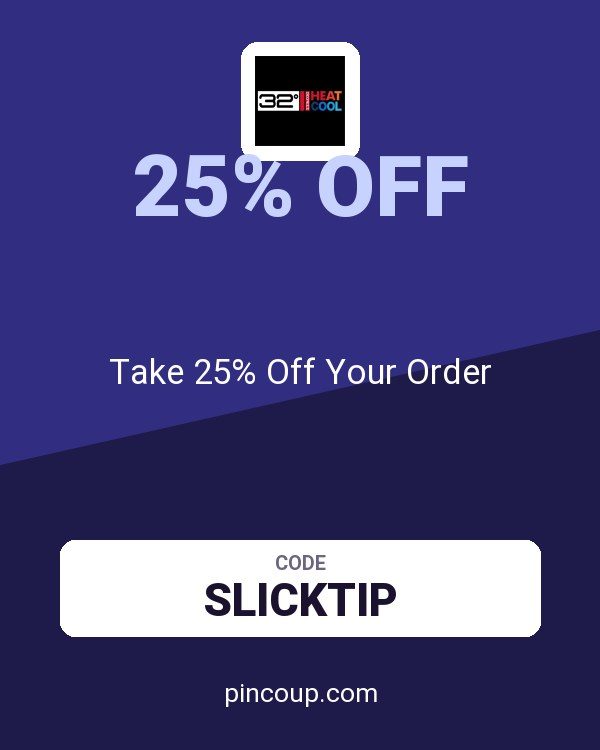 32 Degrees coupon: Take 25% Off Your Order