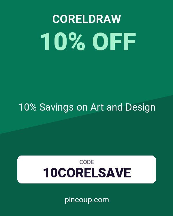 Coreldraw coupon: 10% Savings on Art and Design