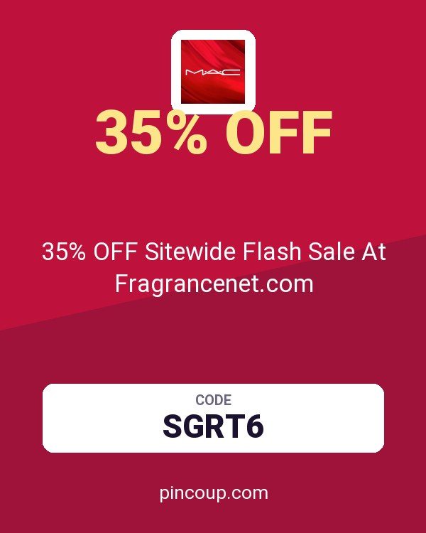 MAC Cosmetics coupon: 35% OFF Sitewide Flash Sale At Fragrancenet.com